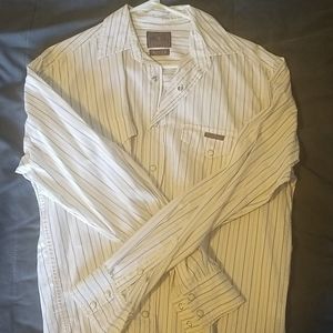 Lucky brand pearl snap long sleeve button up